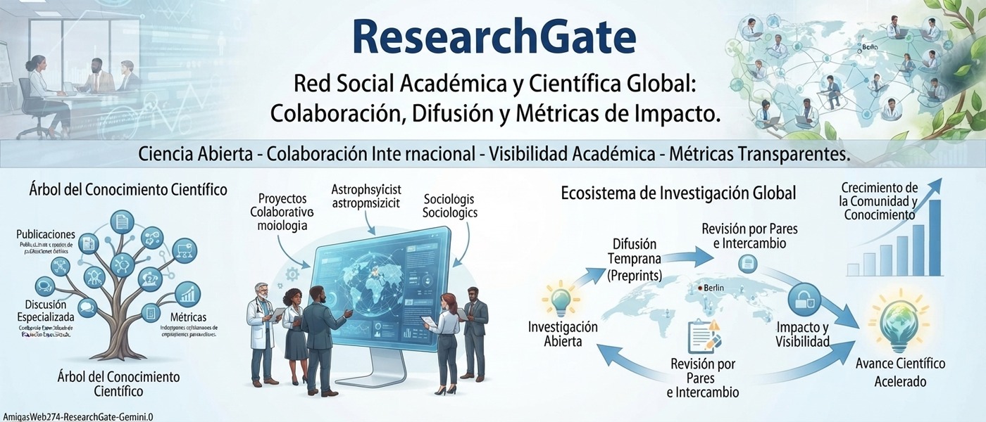 ResearchGate es la red social académica y científica, Plataforma Formación Estudios Análisis Investigaciones Informes Laborales Experiencias Ocupaciones Analica Titulos Profesionales